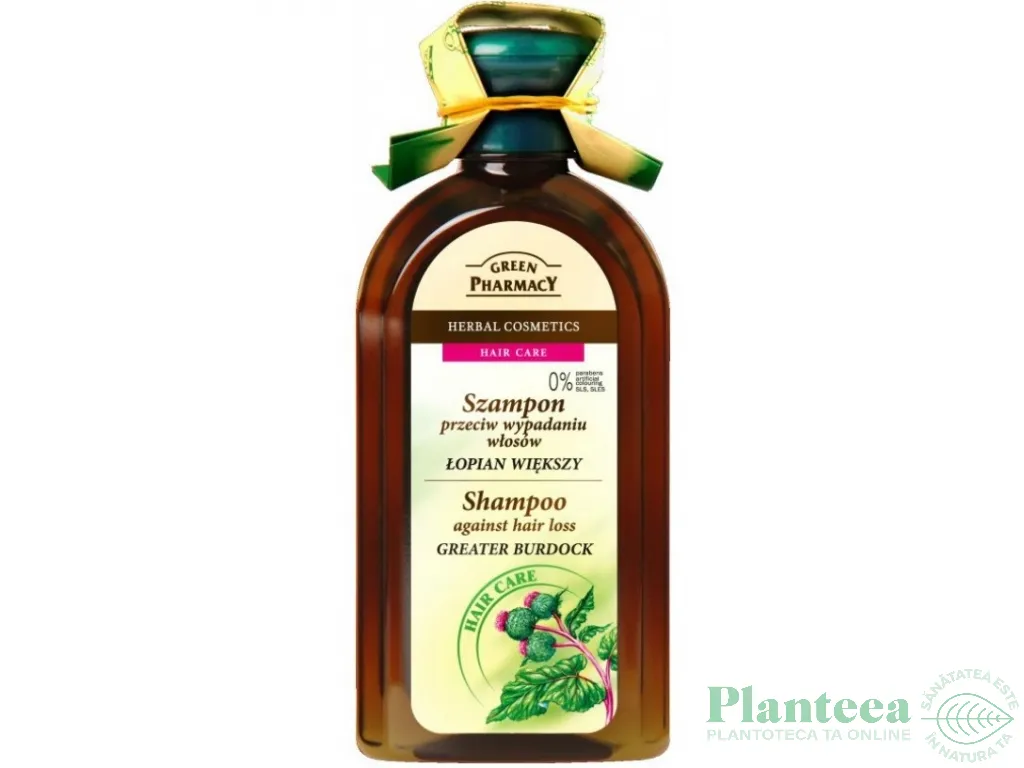 Sampon brusture imp caderii parului 350ml - GREEN PHARMACY