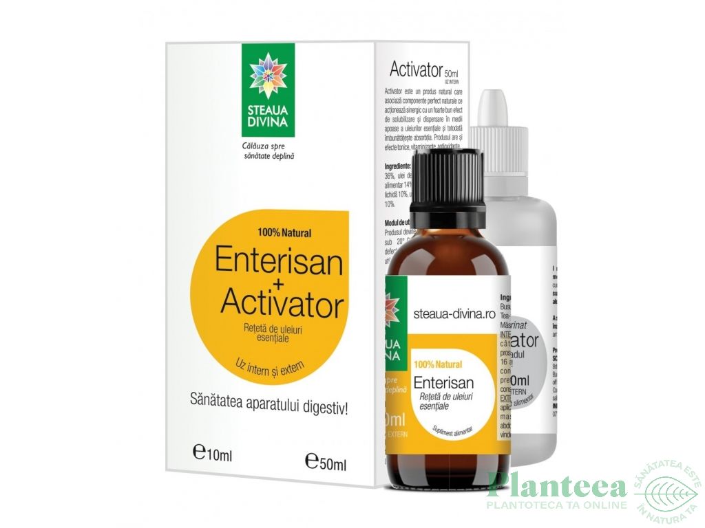 Kit Enterisan 10ml+activator 50ml - SANTO RAPHAEL