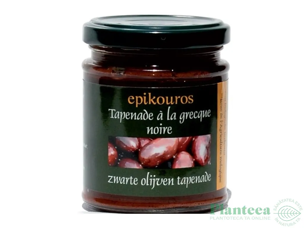 Pasta masline negre kalamata Tapenade eco 190g - EPIKOUROS