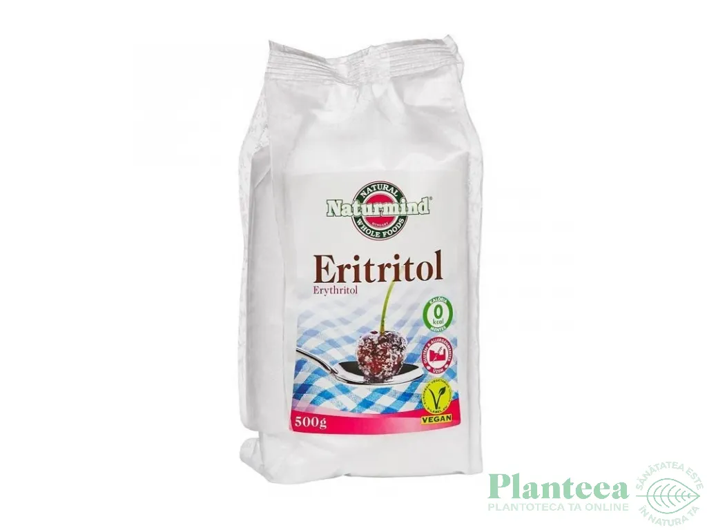 Eritritol indulcitor cristalizat 500g - NATURMIND