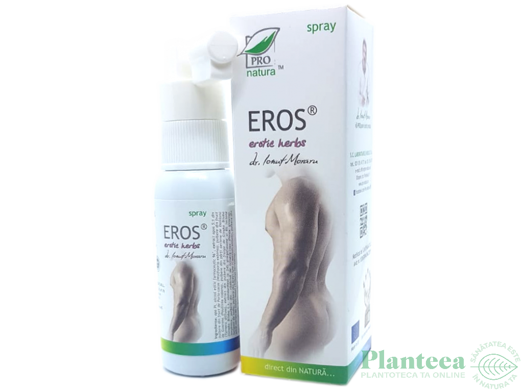 Spray oral herbs Eros 30ml - MEDICA
