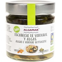 Escabeche legume alge marinate bio 190g - ALGAMAR