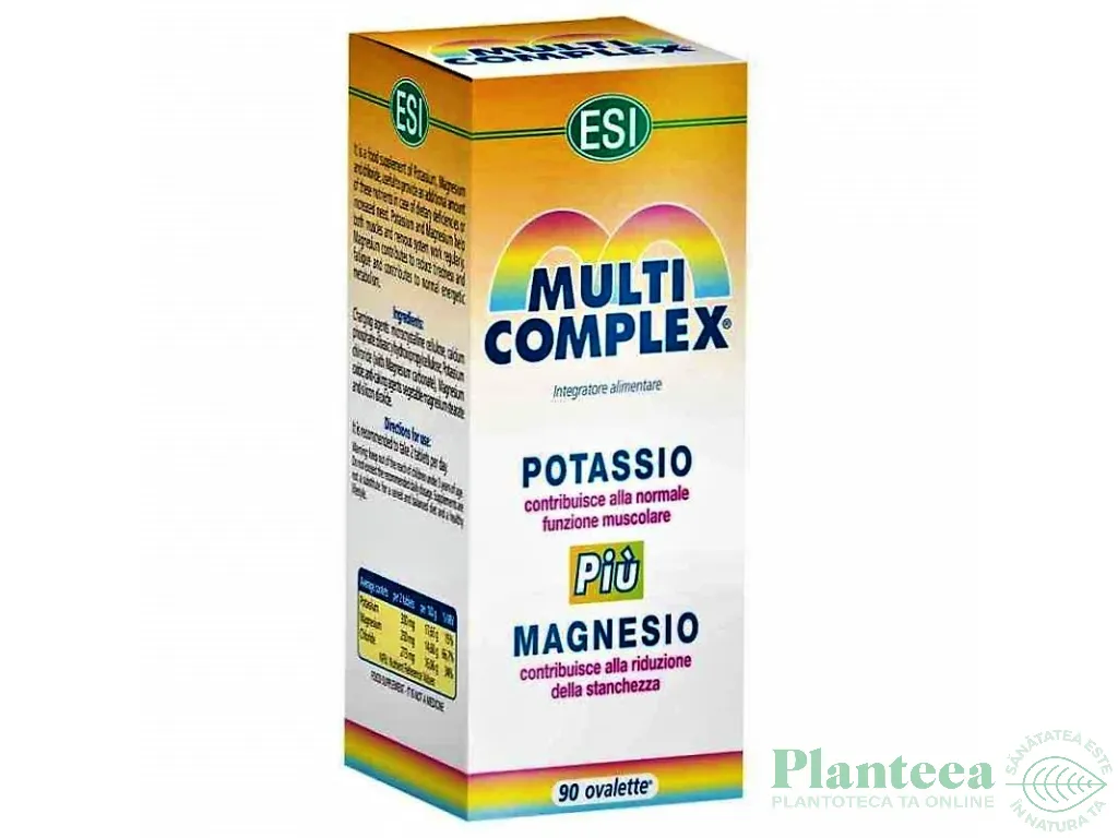 Multicomplex potasiu magneziu 90cp - ESI SPA