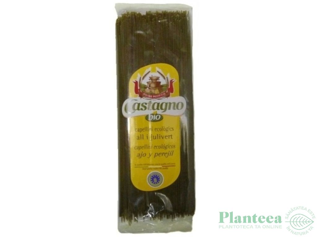 Paste spaghete grau usturoi patrunjel 500g - CASTAGNO