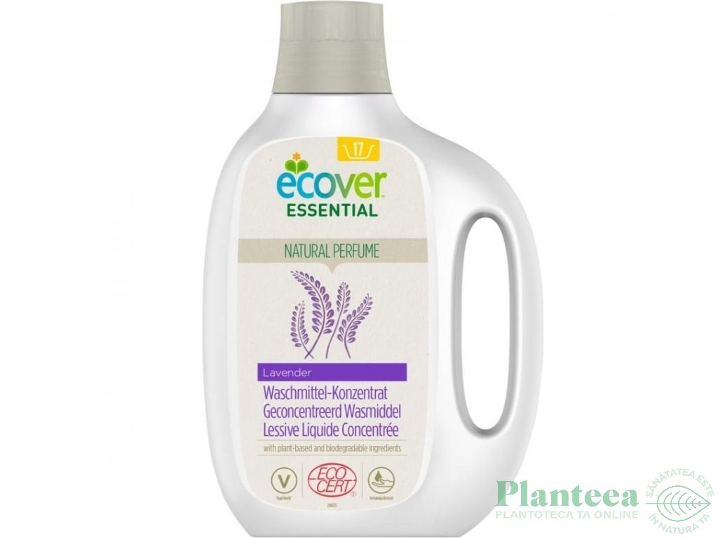 Detergent lichid concentrat rufe lavanda 850ml - ECOVER ESSENTIAL