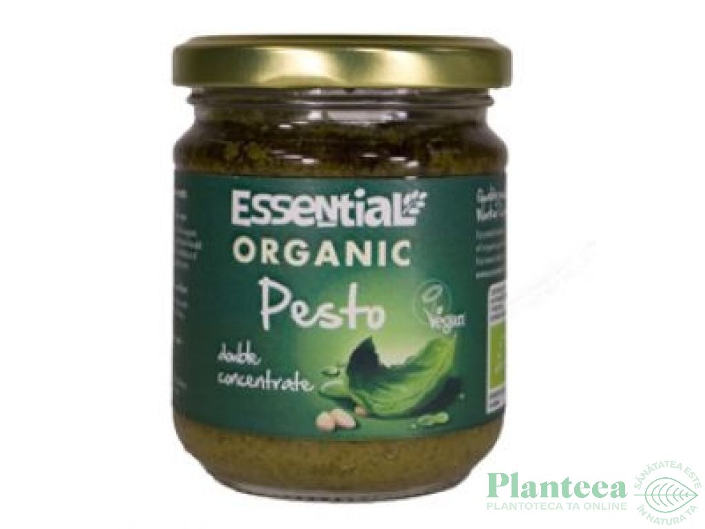 Pesto verde dublu concentrat eco 180g - ESSENTIAL ORGANIC