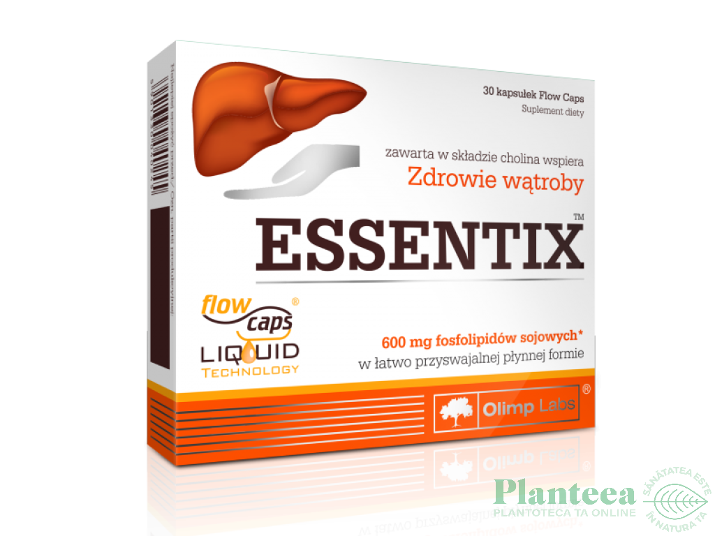 Essentix sanatatea ficatului 30cps - OLIMP LABORATORIES