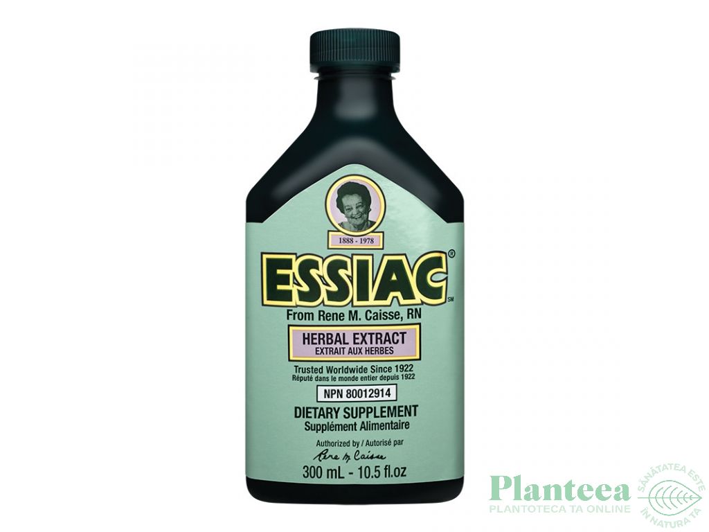 Extract lichid plante Essiac 300ml - ESSIAC INTL CANADA