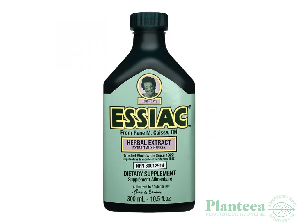Extract lichid plante Essiac 300ml - ESSIAC INTL CANADA