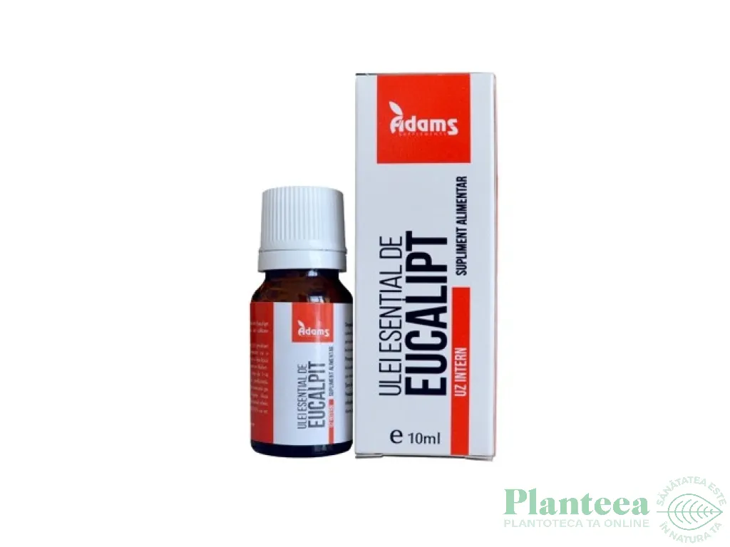 Ulei esential eucalipt uz intern 10ml - ADAMS