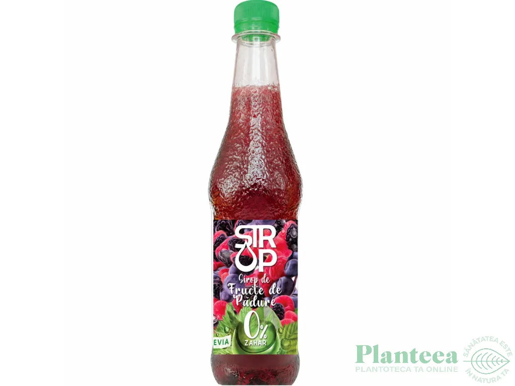 Sirop concentrat fructe padure fara zahar 500ml - STROP