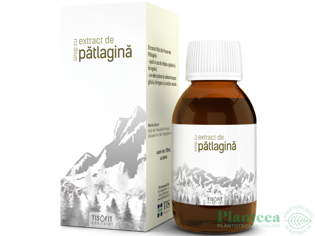 Sirop patlagina TisoFit 150ml - TIS