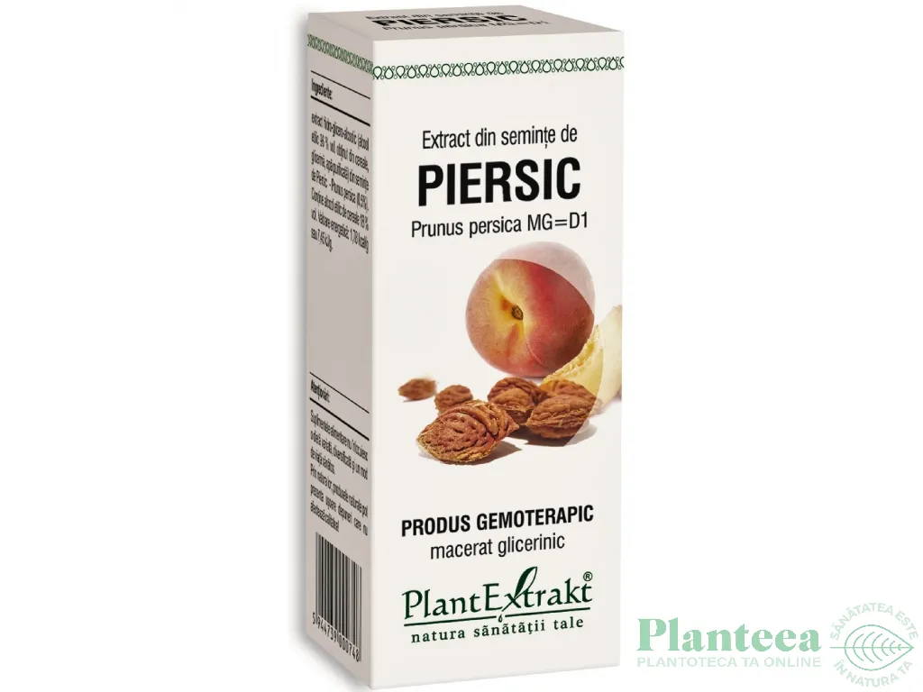 Gemoderivat piersic seminte 50ml - PLANTEXTRAKT
