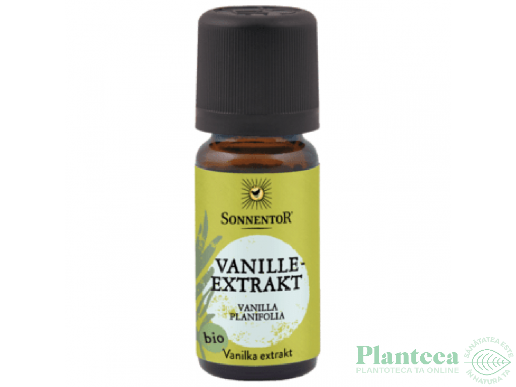 Tester extract vanilie eco 10ml - SONNENTOR