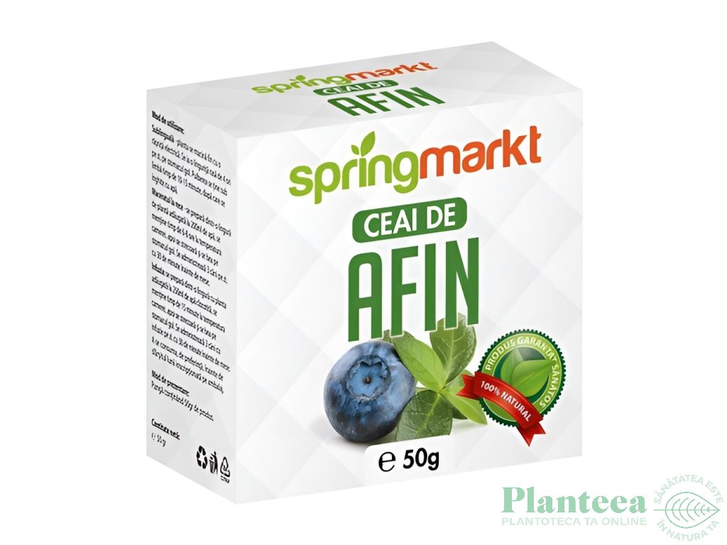 Ceai afin frunze 50g - SPRINGMARKT