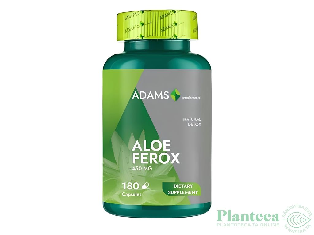 Aloe ferox 450mg 180cps - ADAMS SUPPLEMENTS