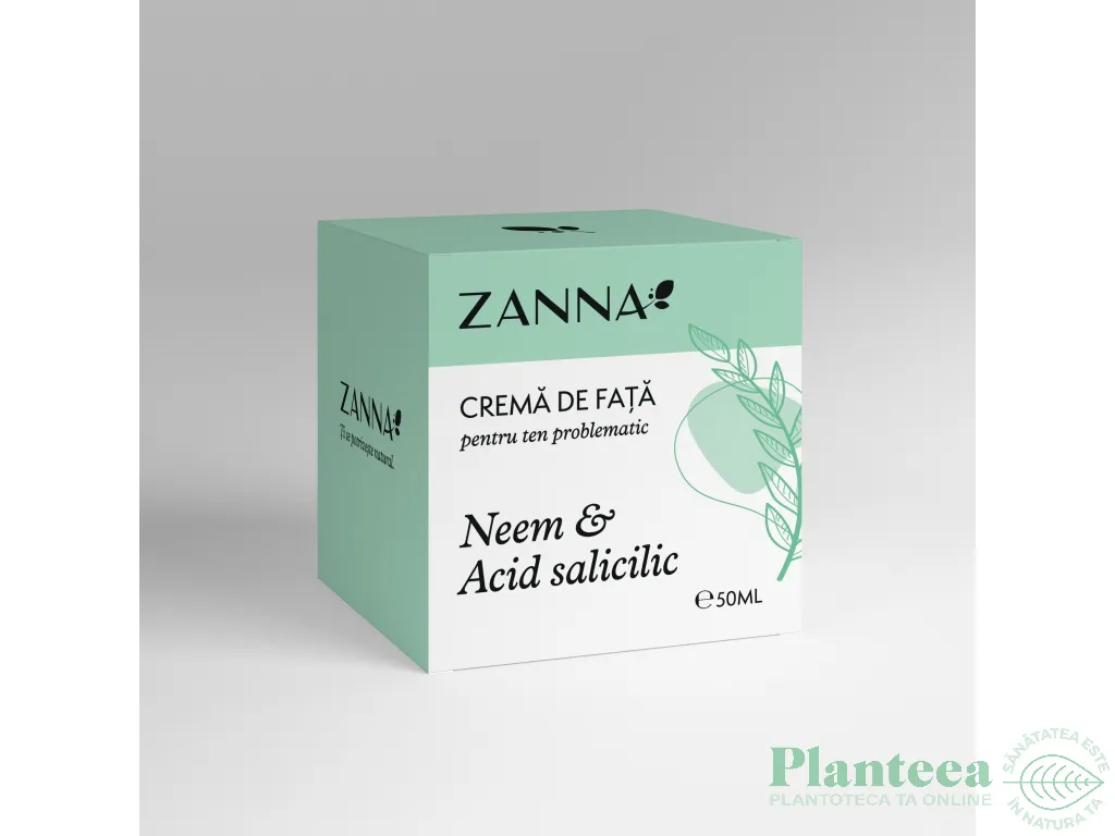 Crema fata ten problematic Neem Acid salicilic 100ml - ZANNA