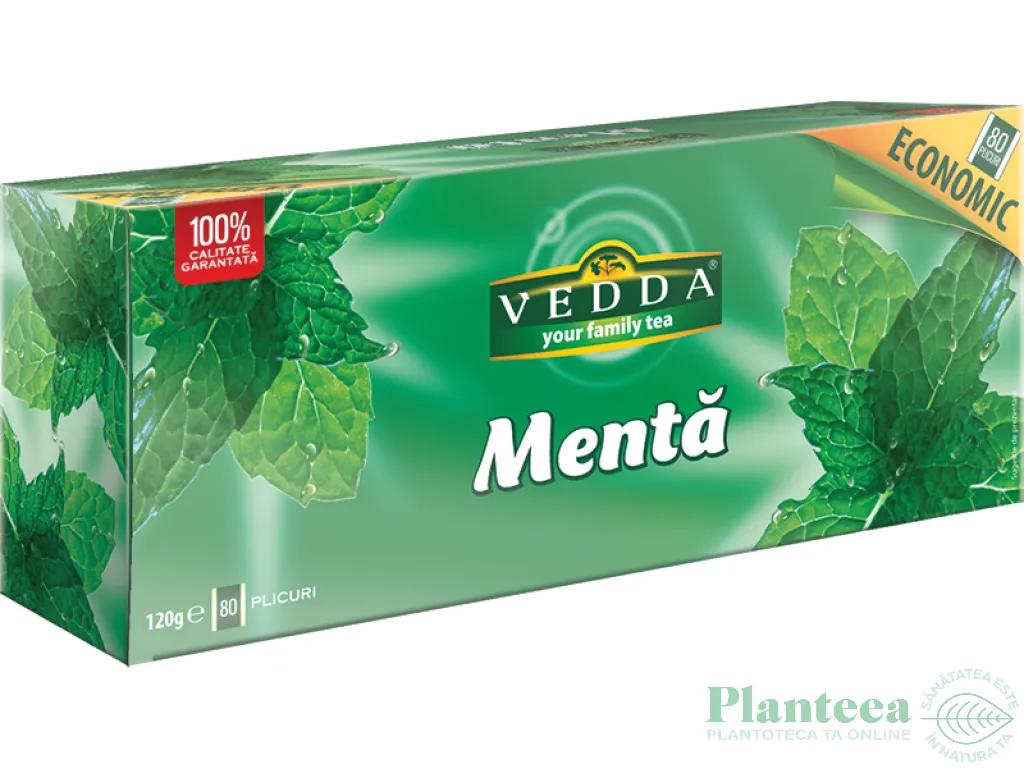Ceai menta 80dz - VEDDA