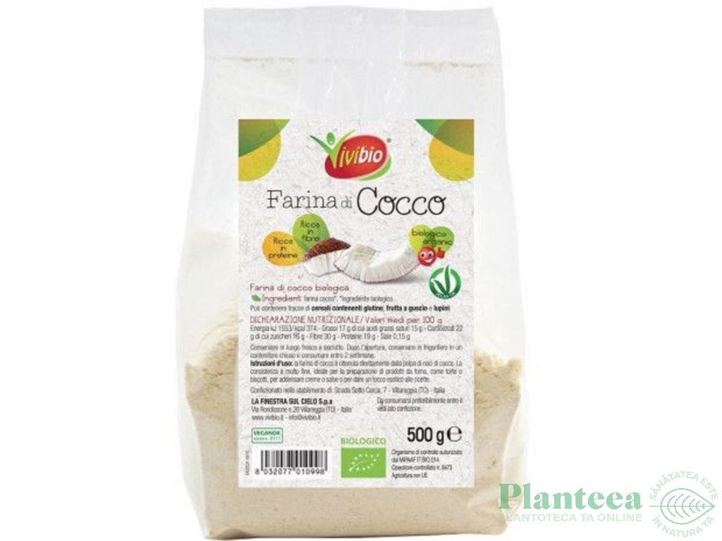 Faina cocos eco 500g - VIVIBIO