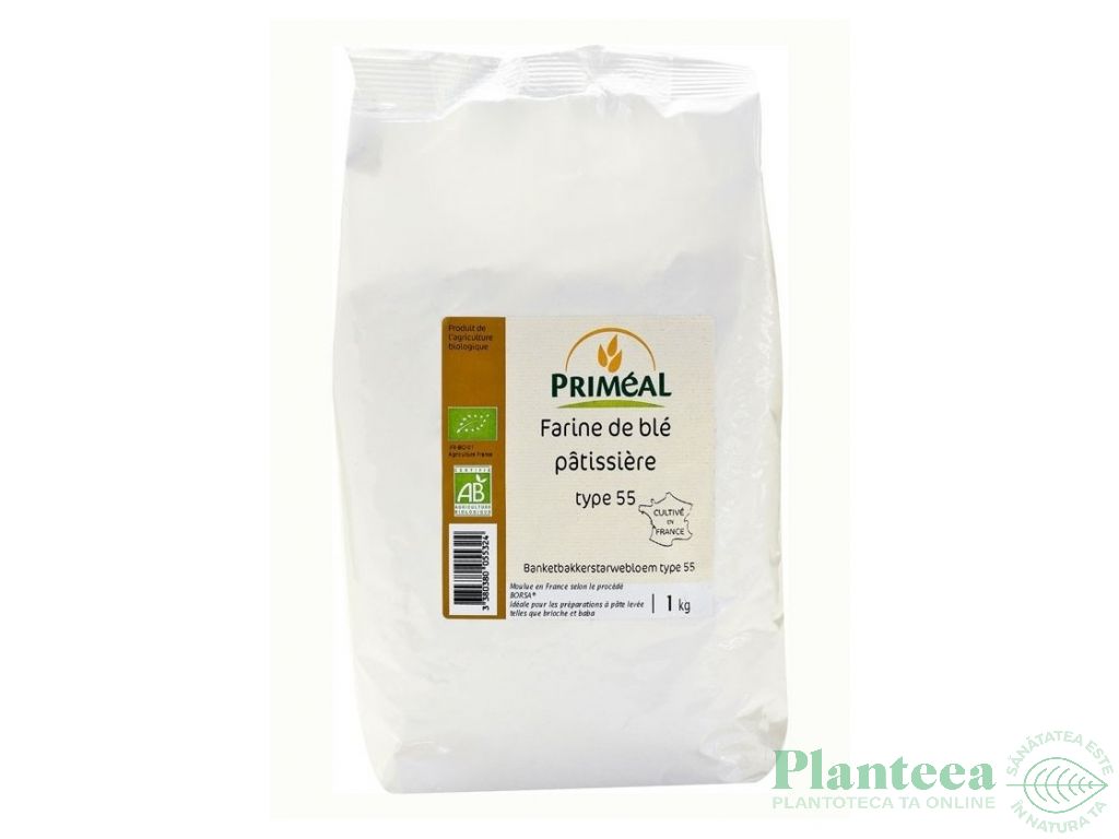 Faina grau alba T550 eco 1kg - PRIMEAL