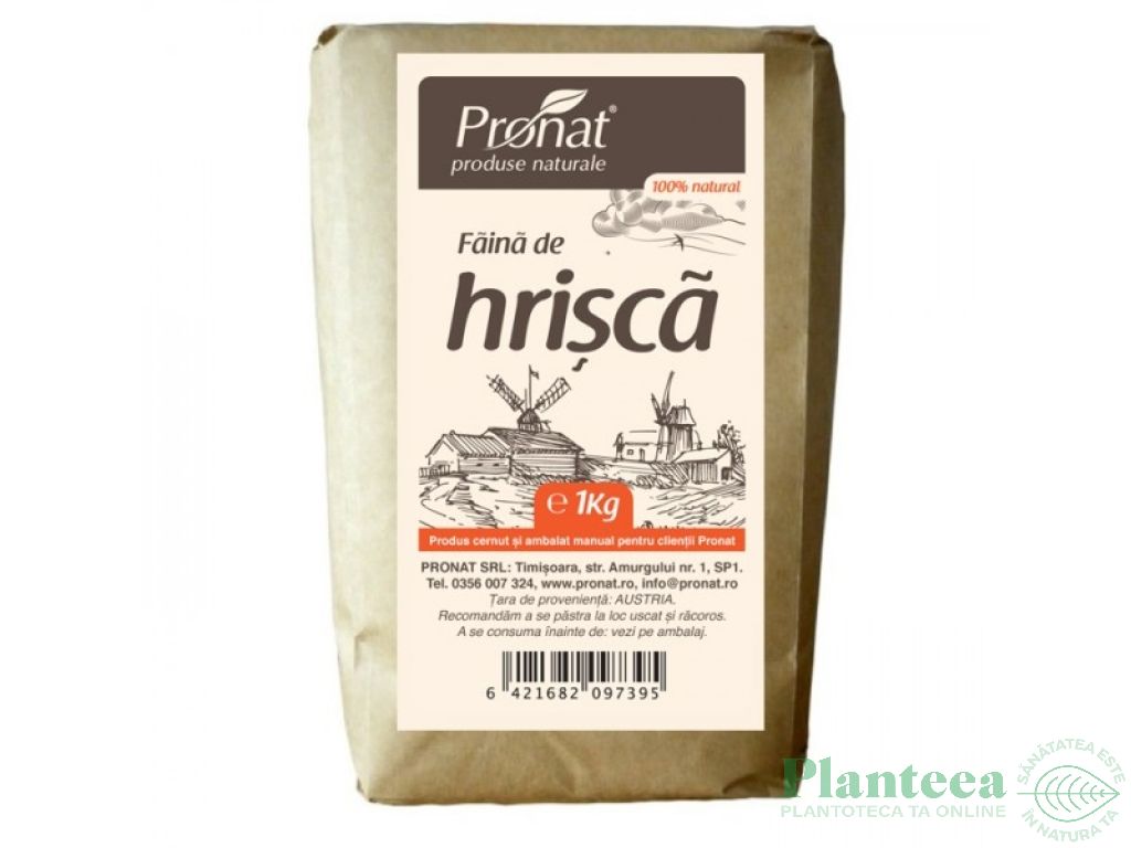 Faina hrisca bio 1kg - PRONAT