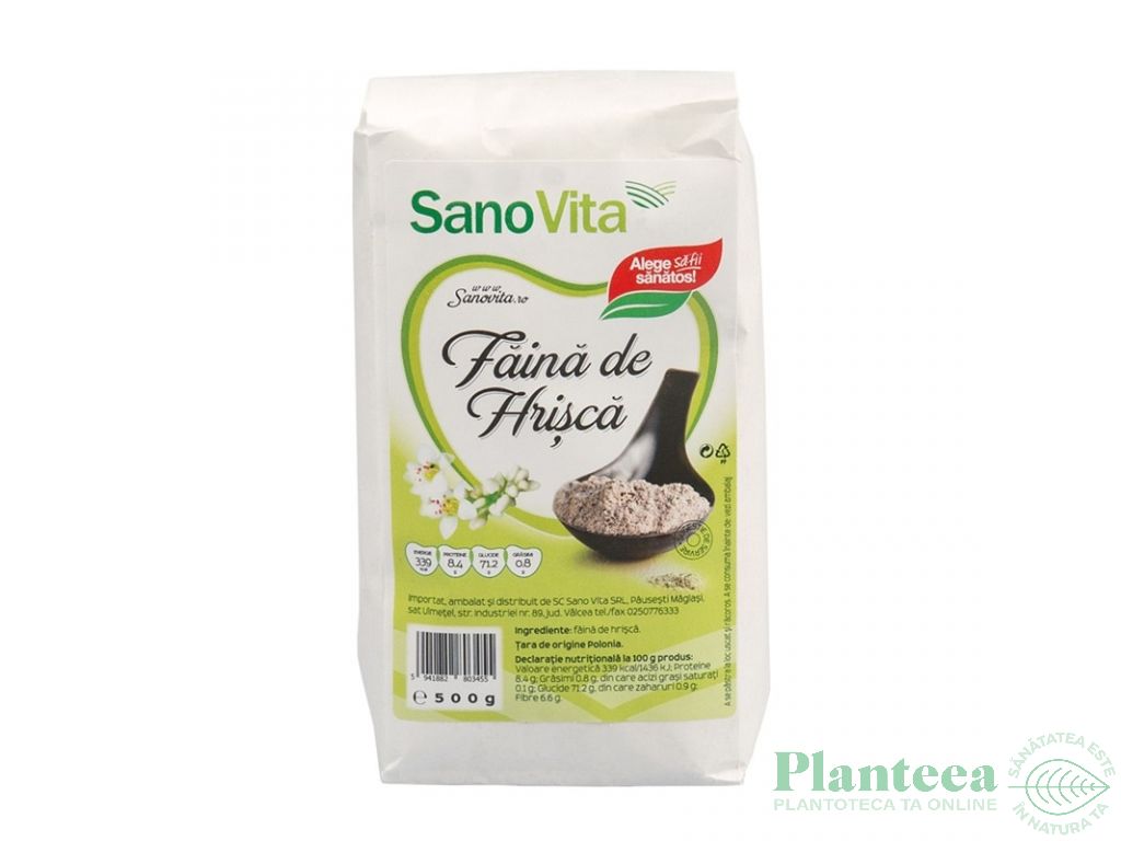 Faina hrisca 500g - SANOVITA