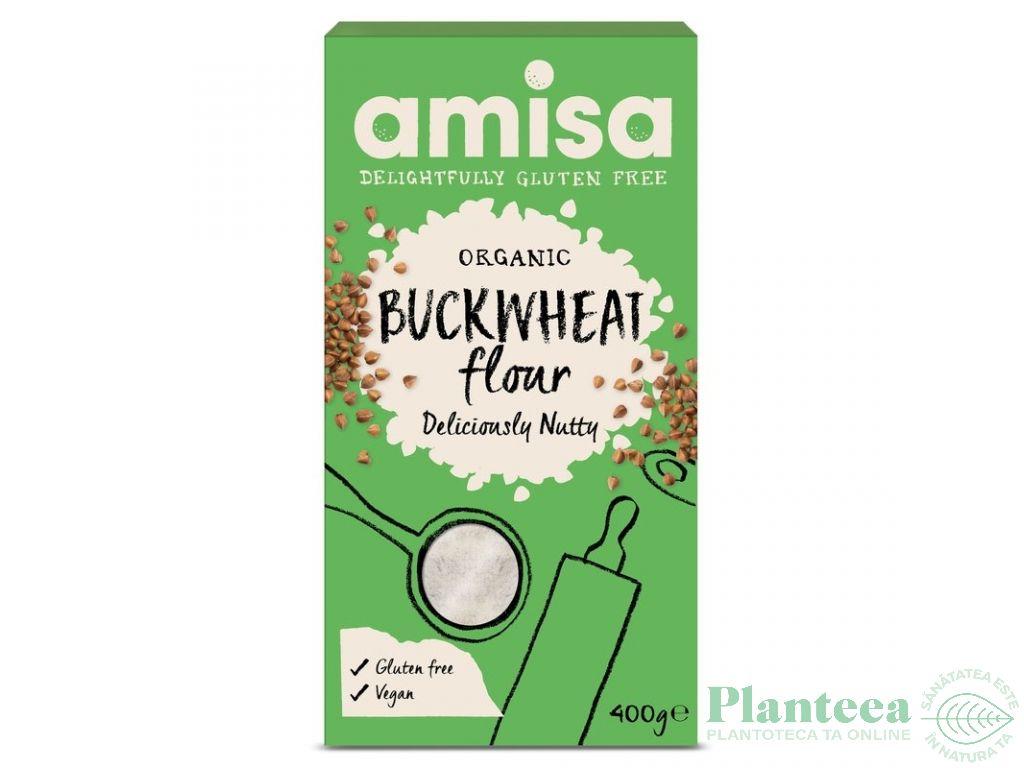 Faina hrisca integrala 400g - AMISA