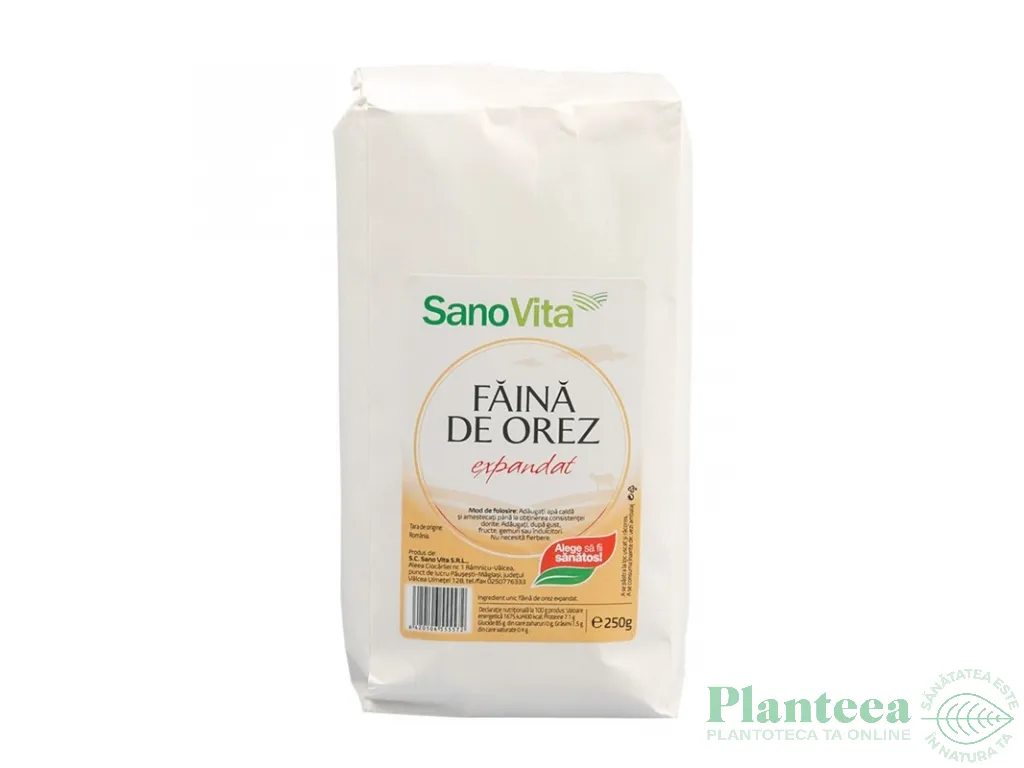 Faina orez expandat 250g - SANOVITA