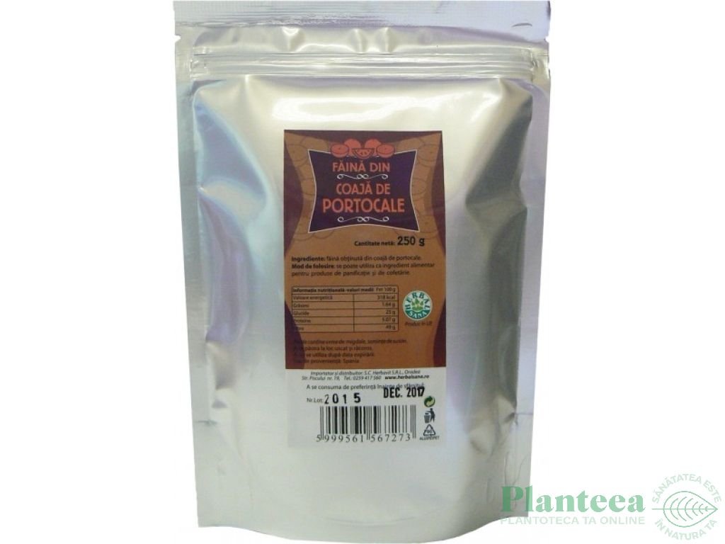 Faina coaja portocale 250g - HERBAL SANA