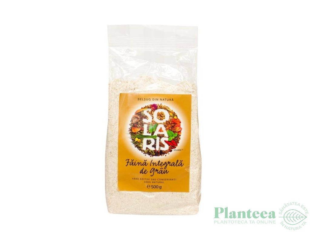 Faina grau integral 500g - SOLARIS