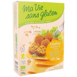 Falafel legume curry fara gluten eco 150g - MA VIE SANS GLUTEN