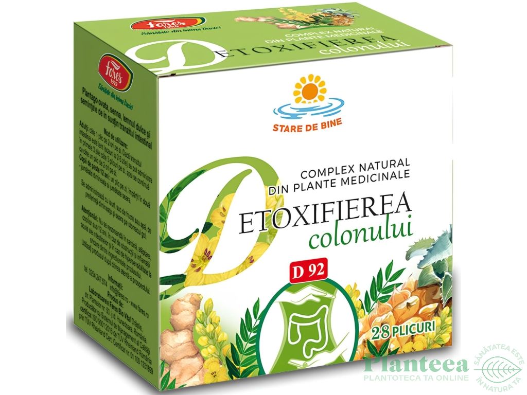 Complex Detoxifierea Colonului 28pl - FARES