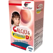 Sirop calciu D3 junior 100ml - FARMACLASS