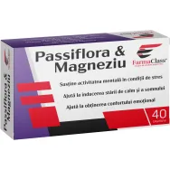 Passiflora magneziu 40cps - FARMACLASS
