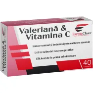 Valeriana C 40cps - FARMACLASS