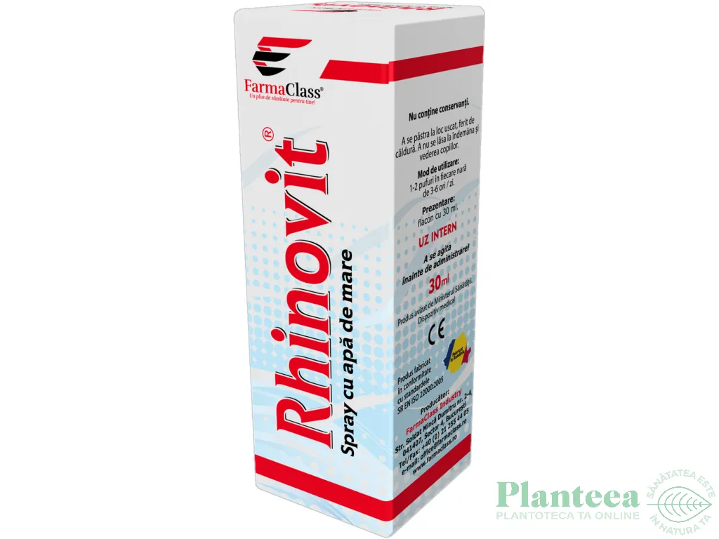 Apa mare Rhinovit spray 30ml - FARMACLASS