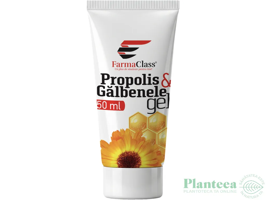 Gel propolis galbenele 50ml - FARMACLASS