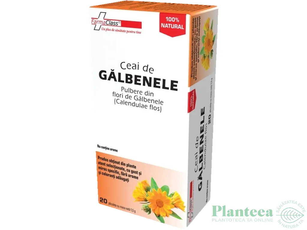Ceai galbenele 20dz - FARMACLASS