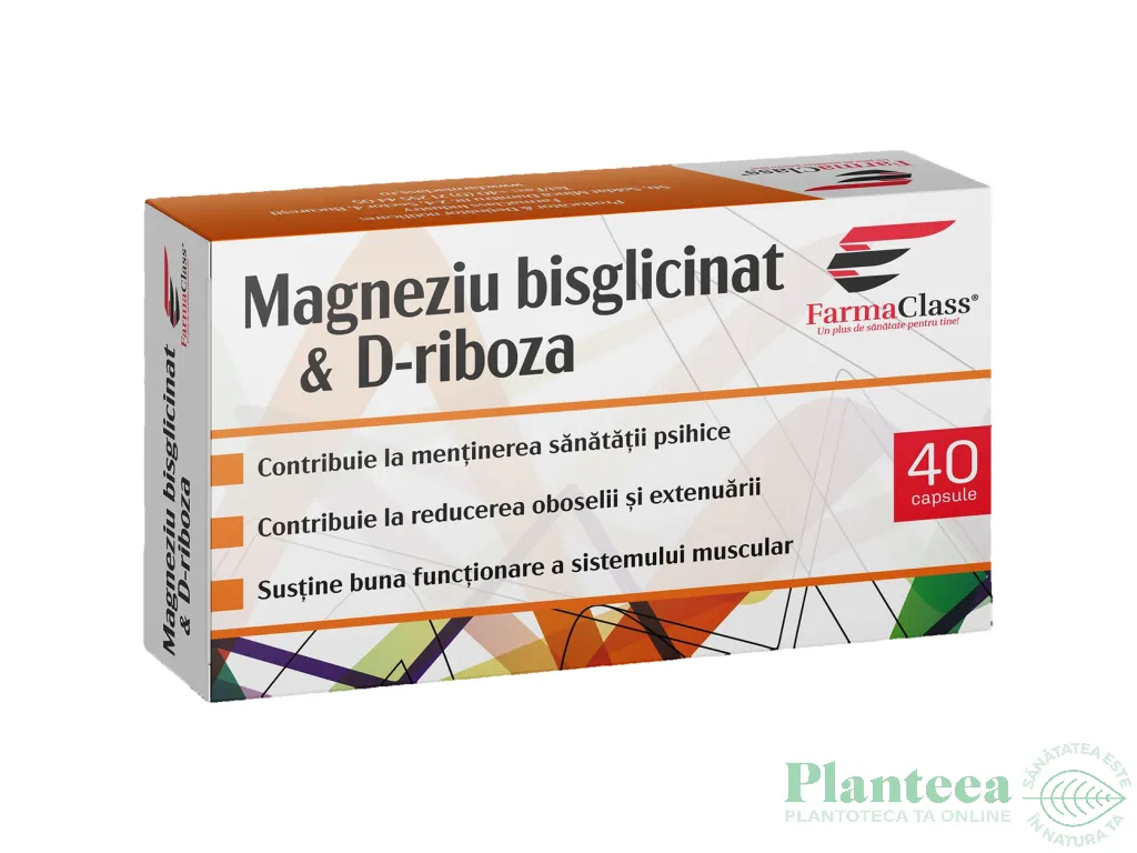 Magneziu bisglicinat & Driboza 40cps - FARMACLASS