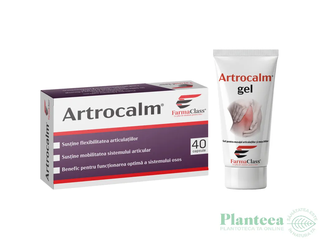 Pachet ArtroCalm [40cps+gel 100ml] 2b - FARMACLASS