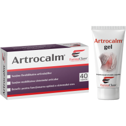 Pachet ArtroCalm [40cps+gel 100ml] 2b - FARMACLASS
