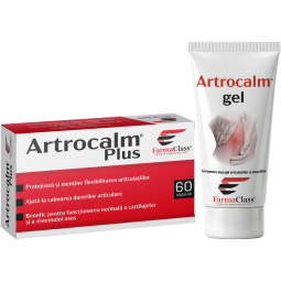Pachet ArtroCalm Plus [60cps+gel 100ml] 2b - FARMACLASS
