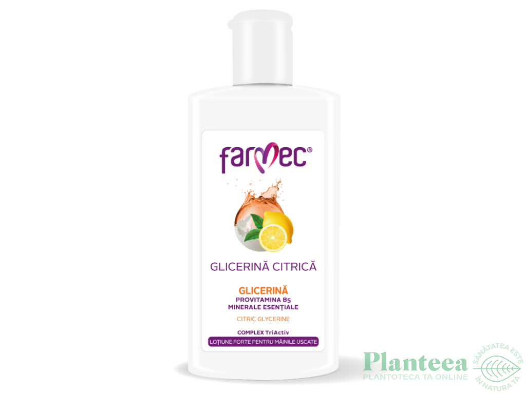 Glicerina citrica maini uscate 150ml - FARMEC