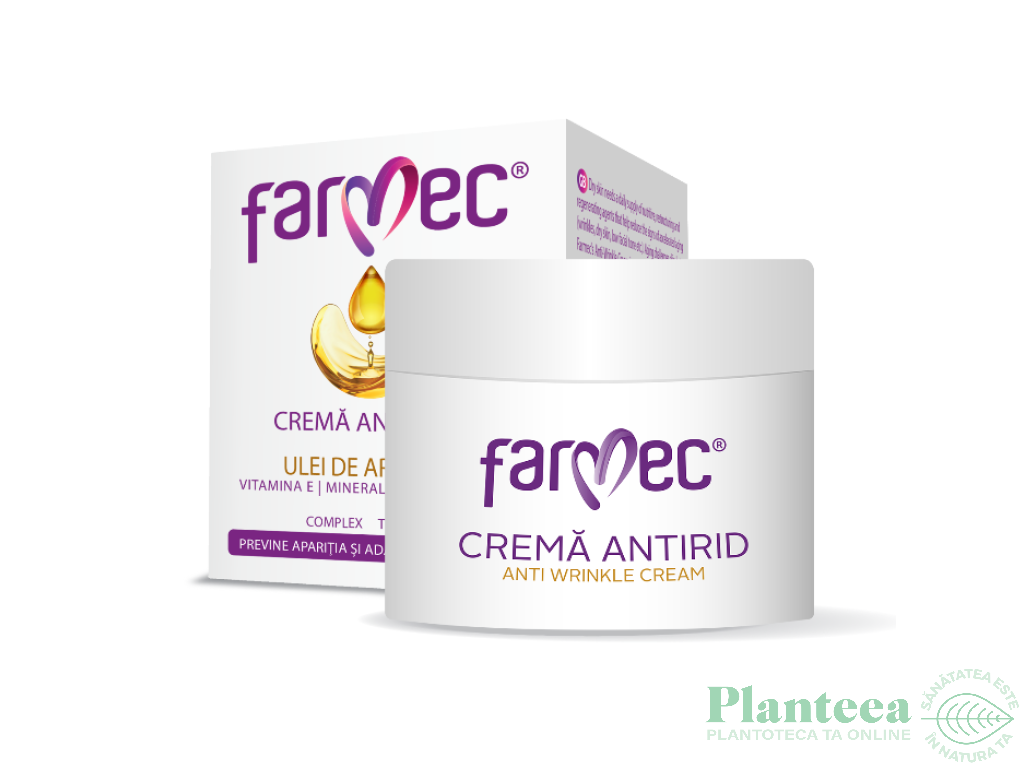 Crema antirid ulei argan 50ml - FARMEC