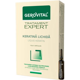 Fiole par cheratina lichida 10x10ml - GEROVITAL TRATAMENT EXPERT