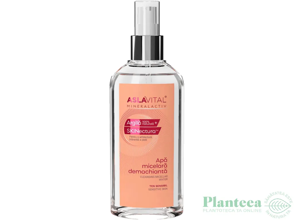 Apa micelara argila 150ml - ASLAVITAL MINERALACTIV
