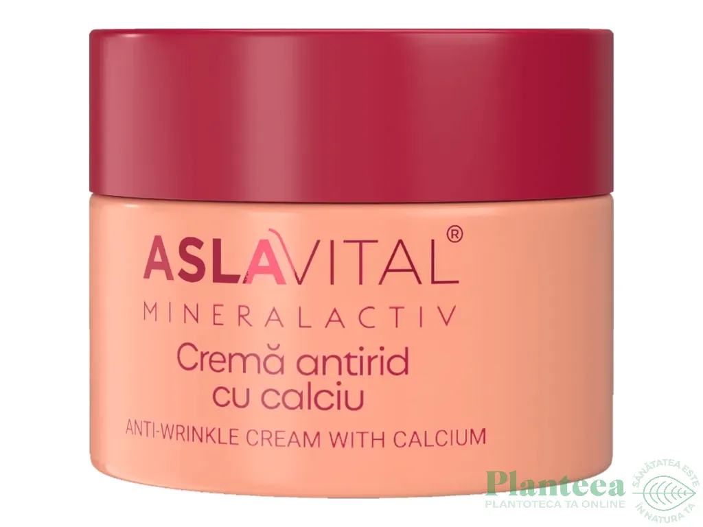 Crema antirid calciu 50ml - ASLAVITAL MINERALACTIV