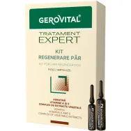 Kit Regenerare par fiole 10x5ml 10x10ml - GEROVITAL TRATAMENT EXPERT