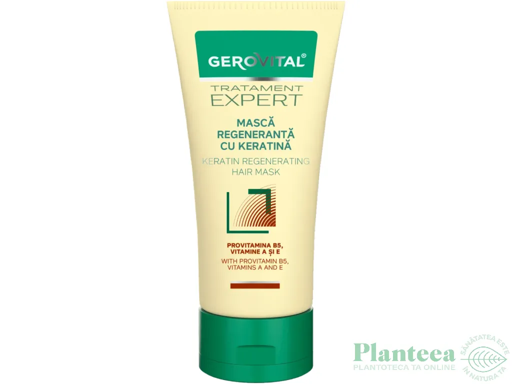 Masca par regeneranta cheratina 150ml - GEROVITAL TRATAMENT EXPERT