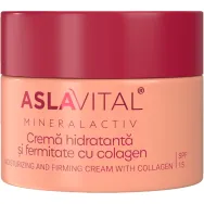 Crema hidratanta fermitate colagen spf15 50ml - ASLAVITAL MINERALACTIV